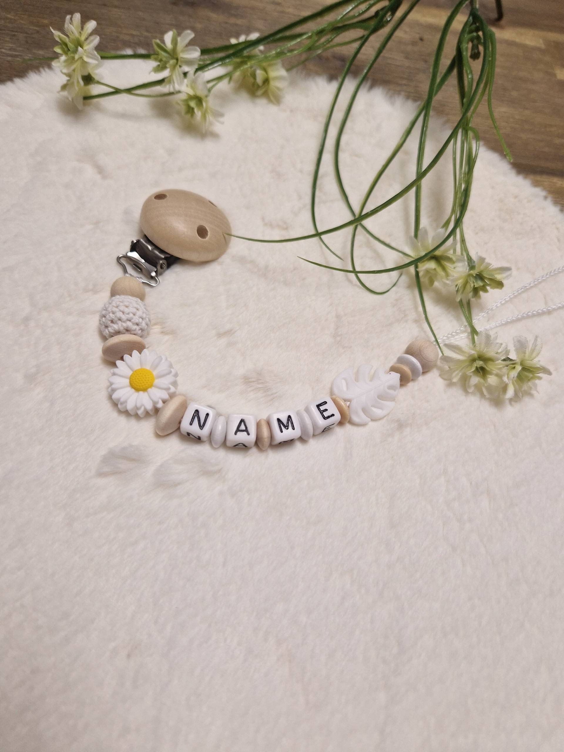 Schnullerkette Mit Namen Personalisiert Geschenk| Personalisiertegeschenke |Baby |Geburt Schnullerkette Mit Namen Personalisiert Geschenk| Personalisiertegeschenke |Baby |Geburt von Bambinidream