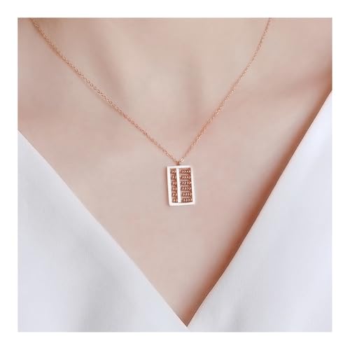 Bamboo Sea Halsketten, Damenhalskette, einfache modische Schlüsselbeinkette for einen lässigen und eleganten Stil Halskette für Damen Bamboo Sea Halsketten, Damenhalskette, einfache modische Schlüsselbeinkette for einen lässigen und eleganten Stil Halskette für Damen von Bamboo Sea