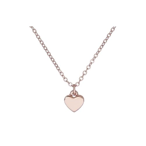 Bamboo Sea Halsketten, Kleine Halskette mit Herzanhänger for Damen – minimalistischer Schmuck, Elegantes Geschenk for sie, zierliche Halskette Halskette für Damen(Gold) von Bamboo Sea