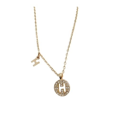 Bamboo Sea Halsketten, Simple Summer Letter Necklace Women's, Collarbone Chain Fashion Pendant Halskette für Damen Bamboo Sea Halsketten, Simple Summer Letter Necklace Women's, Collarbone Chain Fashion Pendant Halskette für Damen von Bamboo Sea