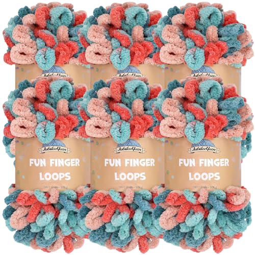 JubileeYarn Fun Fingerschlaufen-Garn – Hypnos – 6 Knäuel JubileeYarn Fun Fingerschlaufen-Garn – Hypnos – 6 Knäuel von BambooMN