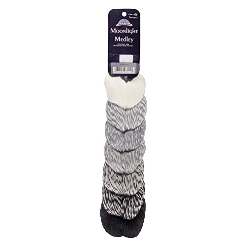 JubileeYarn Moonlight Medley Garn – Ombre DK Gewicht Merinowolle/Acryl – 200 g/Strang, Skorpius, 1 Knäuel von BambooMN
