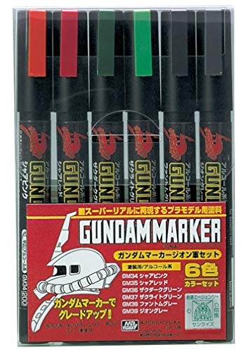 Gundam Marker Zeon Set of 6 (Zaku) von GSI Creos