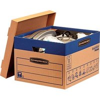 10 Bankers Box Umzugskartons SmoothMove Prime 44,5 x 38,7 x 29,4 cm von Bankers Box