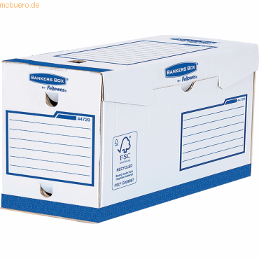 Bankers Box Archivbox Heavy Duty BxHxT 19,4x24,4x33cm blau/weiß VE=20 Bankers Box Archivbox Heavy Duty BxHxT 19,4x24,4x33cm blau/weiß VE=20 von Bankers Box