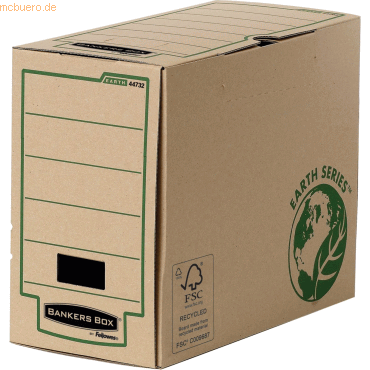 Bankers Box Archivschachtel 150mm Bankers Box Earth Series 147x330x250 von Bankers Box