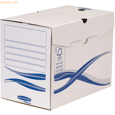 Bankers Box Archivschachtel 200mm Bankers Box Basic 197x250x325mm weiß Bankers Box Archivschachtel 200mm Bankers Box Basic 197x250x325mm weiß von Bankers Box