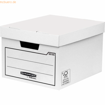 Bankers Box Aufbewahrungsbox Bankers Box 320x250x390 mm weiß VE=10 Stü von Bankers Box