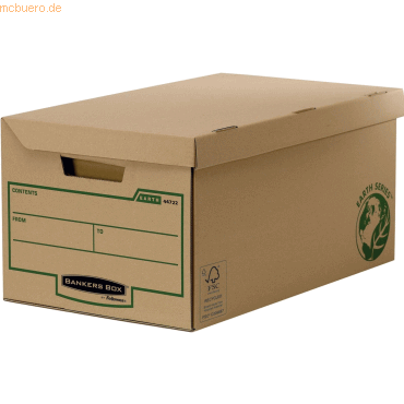 Bankers Box Klappdeckelbox Maxi Bankers Box Earth Series 378x287x545mm von Bankers Box