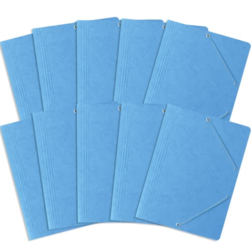 Einschlagmappe/Sammelmappe mit Gummi A4 Bantex, A4, 10 Stück-Packung Hellblau Einschlagmappe/Sammelmappe mit Gummi A4 Bantex, A4, 10 Stück-Packung Hellblau von Bantex