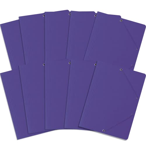 Einschlagmappe/Sammelmappe mit Gummi A4 Bantex, A4, 10 Stück-Packung Violett, 400087828 Einschlagmappe/Sammelmappe mit Gummi A4 Bantex, A4, 10 Stück-Packung Violett, 400087828 von Bantex