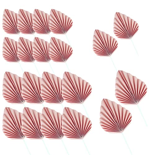 20Pcs Papier Palm Fan Kuchen Dekorationen, Palm Leaf Kuchen Topper Palm Speer Blatt Cupcake Topper Kuchen einfügen Dekoration für DIY Handwerk Geburtstag Hochzeit Party Dekor, Pink 20Pcs Papier Palm Fan Kuchen Dekorationen, Palm Leaf Kuchen Topper Palm Speer Blatt Cupcake Topper Kuchen einfügen Dekoration für DIY Handwerk Geburtstag Hochzeit Party Dekor, Pink von Banziaju