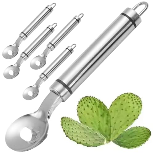 Cactus Peeler, 5pcs Cactus Peeler Edelstahl Nopales mit Hangesloch-Mehrzweck-Nudelschneider zum Kochen in Küche, Nopales 7x2 Cactus Peeler, 5pcs Cactus Peeler Edelstahl Nopales mit Hangesloch-Mehrzweck-Nudelschneider zum Kochen in Küche, Nopales 7x2 von Banziaju