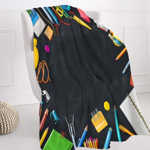BaoNews Schulranzen-Radiergummi, weiche Überwurfdecke, Lineal, Hefter, warm, leicht, Decke, waschbar, Bettüberwürfe für Erwachsene, Sofa, Bett, Schlafzimmer, Wohnzimmer, Schlafsaal, 150 x 100 cm BaoNews Schulranzen-Radiergummi, weiche Überwurfdecke, Lineal, Hefter, warm, leicht, Decke, waschbar, Bettüberwürfe für Erwachsene, Sofa, Bett, Schlafzimmer, Wohnzimmer, Schlafsaal, 150 x 100 cm von BaoNews