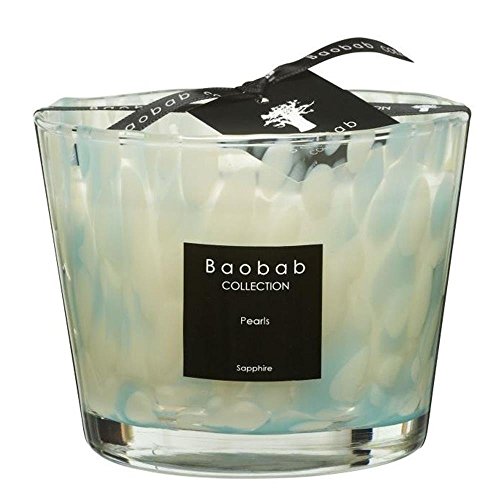 Baobab MAX10PS Pearls Sapphire Kerze, Kerzenwachs, 10 x 7 x 10 cm Baobab MAX10PS Pearls Sapphire Kerze, Kerzenwachs, 10 x 7 x 10 cm von Baobab