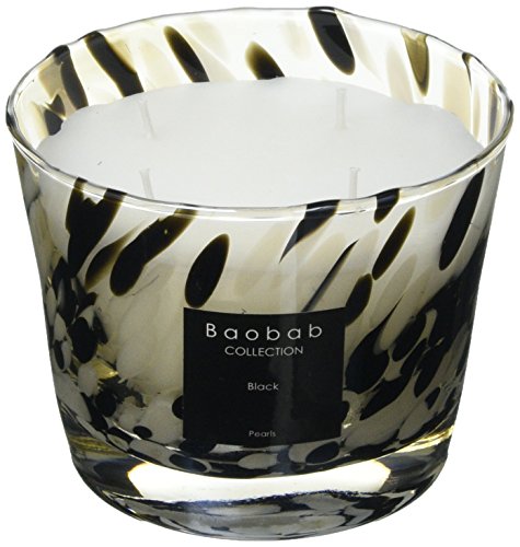 Baobab Max 10 Pearls Black Kerze, Kerzenwachs, 10cm, 10x7x10 cm Baobab Max 10 Pearls Black Kerze, Kerzenwachs, 10cm, 10x7x10 cm von Baobab