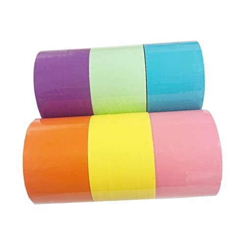 6 Stück Creative Sticky Ball Tape Color Tape für Party Favor, 25mx4.8cm 6 Stück Creative Sticky Ball Tape Color Tape für Party Favor, 25mx4.8cm von Baoblaze