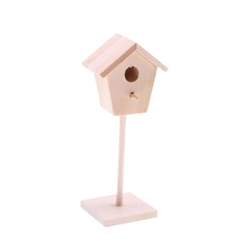 Baoblaze 1:12 Miniatur-Puppenhaus-Vogelhaus, freistehendes Holz-, Simulations-Vogelhütte für Gartenzubehör, Ornamente, DIY-Szene Baoblaze 1:12 Miniatur-Puppenhaus-Vogelhaus, freistehendes Holz-, Simulations-Vogelhütte für Gartenzubehör, Ornamente, DIY-Szene von Baoblaze