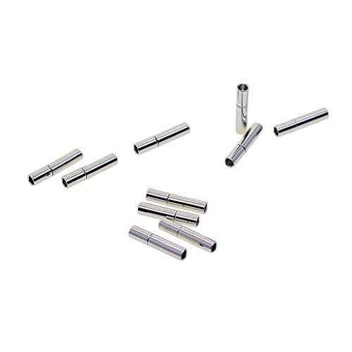 Baoblaze 10 Sätze 2mm Schmuck Magnetverschlüsse Strang Verschluss Kettenverschluss Kettenverschluss Schmuck von Baoblaze