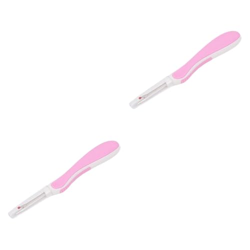 Baoblaze 2 Stück Nahttrenner, Fadentrenner, leichtes Nähwerkzeug, Basteln, vielseitig verwendbar, handliche Stichtrenner zum Nähen, Stricken, Kreuzstich, Rosa von Baoblaze