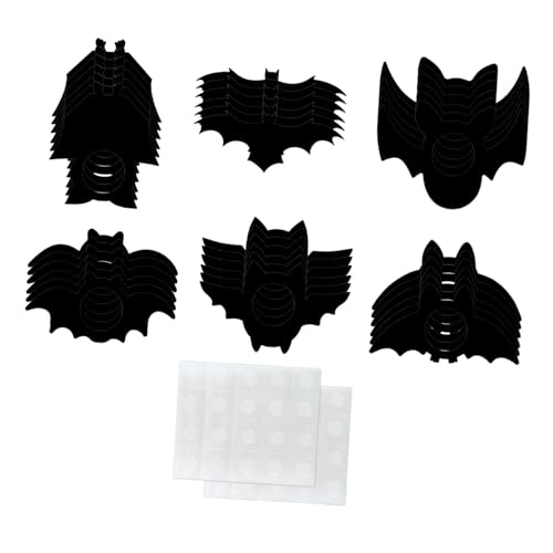 Baoblaze 36 Stück Halloween-Fledermaus-Ausschnitte, Gesichtsausschnitt, Hintergrund, Foto-Requisiten, Fledermaus-Papierausschnitte für Party-Kostüm-Tänze, Baoblaze 36 Stück Halloween-Fledermaus-Ausschnitte, Gesichtsausschnitt, Hintergrund, Foto-Requisiten, Fledermaus-Papierausschnitte für Party-Kostüm-Tänze, von Baoblaze