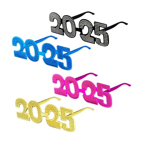 Baoblaze 4 Paare 2025 Gläser lustige dekorative Foto -Requisiten Brille für Feierlichkeiten Baoblaze 4 Paare 2025 Gläser lustige dekorative Foto -Requisiten Brille für Feierlichkeiten von Baoblaze