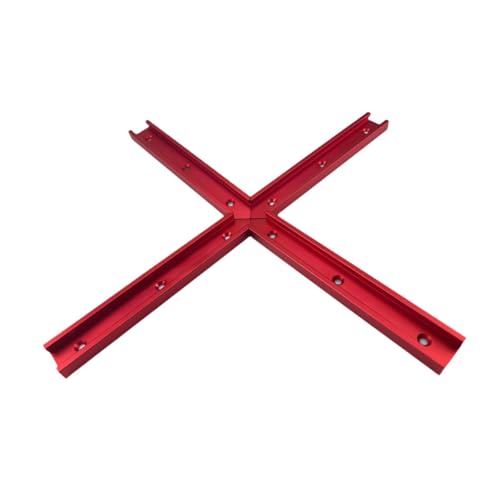 Baoblaze 4 Stücke Holzbearbeitung T -Tracks T Slot Schnittwinkel Accessoires Universal Aluminiumlegierung t Tracks für Holzbearbeitungsgefälle, Rot Baoblaze 4 Stücke Holzbearbeitung T -Tracks T Slot Schnittwinkel Accessoires Universal Aluminiumlegierung t Tracks für Holzbearbeitungsgefälle, Rot von Baoblaze
