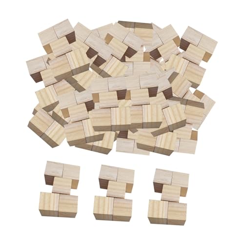 Baoblaze 50 Stück unfertige Holzblöcke, Holzwürfel, pädagogische Spiel- und Stapelblöcke zum Malen, Dekorieren, Puzzlen, DIY-Projekte, 2 cm Baoblaze 50 Stück unfertige Holzblöcke, Holzwürfel, pädagogische Spiel- und Stapelblöcke zum Malen, Dekorieren, Puzzlen, DIY-Projekte, 2 cm von Baoblaze