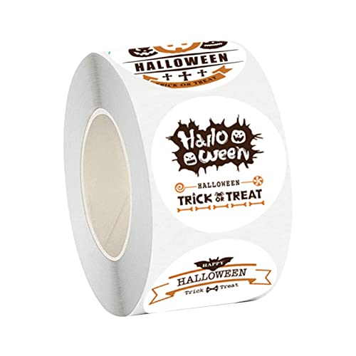 Baoblaze 500 Halloween-Kürbisrollen-Aufkleber, selbstklebende -Aufkleber, dekorative Papieranhänger für Feiertagssiegel, Dekoration, Baoblaze 500 Halloween-Kürbisrollen-Aufkleber, selbstklebende -Aufkleber, dekorative Papieranhänger für Feiertagssiegel, Dekoration, von Baoblaze