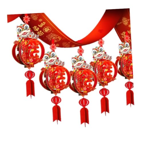 Baoblaze Banner zum chinesischen Neujahr, Schlangen-Jahresgirlande, 300 cm lang, DIY-Hängeflagge, Deckendekoration für Schlafzimmer, Versammlungsparty, Style A Baoblaze Banner zum chinesischen Neujahr, Schlangen-Jahresgirlande, 300 cm lang, DIY-Hängeflagge, Deckendekoration für Schlafzimmer, Versammlungsparty, Style A von Baoblaze