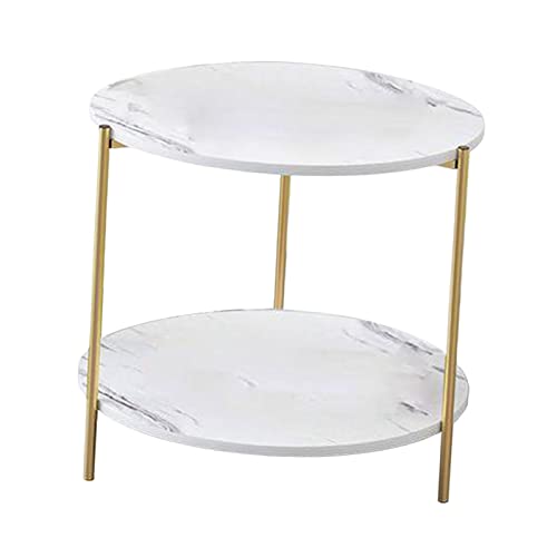 Baoblaze Couchtisch Möbeltisch Kleiner Tisch für Büro Wohnkultur Wohnzimmer Café Schlafzimmer, Weiße Runde Baoblaze Couchtisch Möbeltisch Kleiner Tisch für Büro Wohnkultur Wohnzimmer Café Schlafzimmer, Weiße Runde von Baoblaze