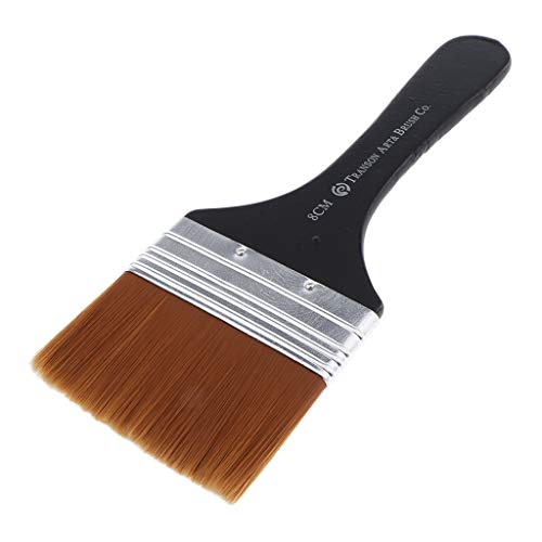 Hochwertige Pinsel Pinsel zeichnen Pinsel Malpinsel Acryl Flachpinsel, 8cm Breite Hochwertige Pinsel Pinsel zeichnen Pinsel Malpinsel Acryl Flachpinsel, 8cm Breite von Baoblaze