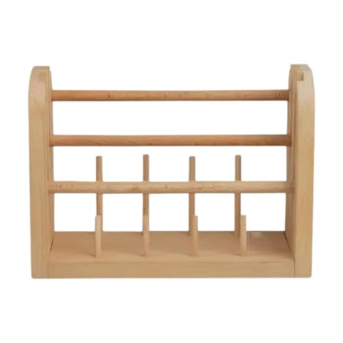 Baoblaze Holzspulenhalter Spulen Faden Rack Strick -Häkelzubehör Stand Nähenfaden Organizer für Schmucknähung Stickerei Baoblaze Holzspulenhalter Spulen Faden Rack Strick -Häkelzubehör Stand Nähenfaden Organizer für Schmucknähung Stickerei von Baoblaze