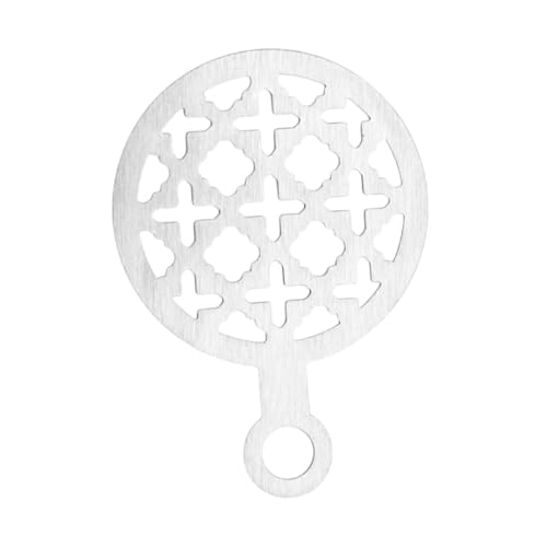 Baoblaze Kaffee Dekoration Schablone Kuchen Stempel dekorieren Schablonen Backmalwerkzeuge für Haferflocken Cupcake Milch Mousse Keks Shop, Unregelmäßiges Muster Baoblaze Kaffee Dekoration Schablone Kuchen Stempel dekorieren Schablonen Backmalwerkzeuge für Haferflocken Cupcake Milch Mousse Keks Shop, Unregelmäßiges Muster von Baoblaze
