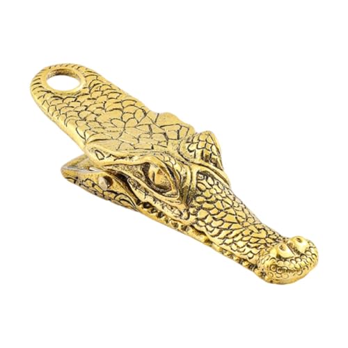 Baoblaze Krokodilförmige Büroklammer, Binder-Clip, tragbar, zarte Dekoration, Handbuchhalter, Notizbuch-Zubehör für Journaling zu Hause, Altgold Baoblaze Krokodilförmige Büroklammer, Binder-Clip, tragbar, zarte Dekoration, Handbuchhalter, Notizbuch-Zubehör für Journaling zu Hause, Altgold von Baoblaze