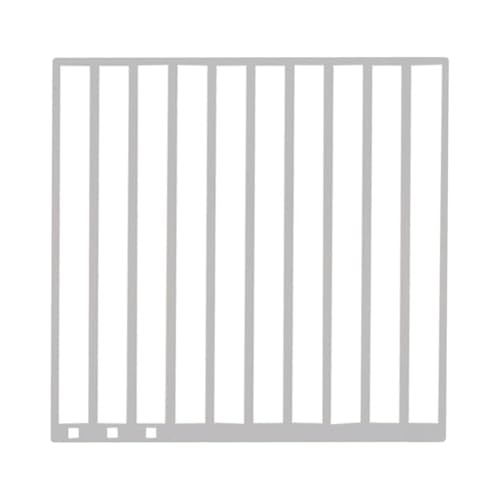 Baoblaze Lineal für Diamantmalerei, Stickset für quadratische Bohrer, tragbares Richtwerkzeug, leeres Gitter, DIY-Bohrnetzwerkzeug, Gitterlineal, C von Baoblaze