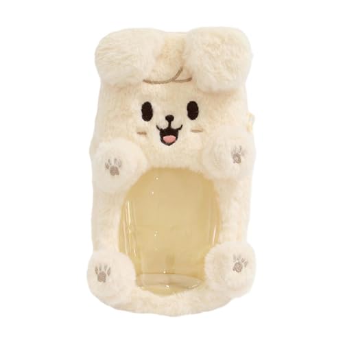 Baoblaze Plüsch-Fotokartenhalter, kleine Figuren-Displaytasche, Schutz, multifunktional, tragbar, zum Aufhängen, Dekoration, schöne Schutzhülle, Hund Baoblaze Plüsch-Fotokartenhalter, kleine Figuren-Displaytasche, Schutz, multifunktional, tragbar, zum Aufhängen, Dekoration, schöne Schutzhülle, Hund von Baoblaze