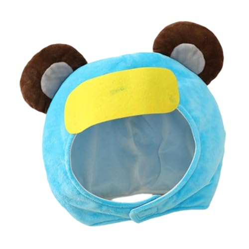 Baoblaze Plüsch Kopfbedeckung süße weiche Spielzeuggefüllte Mütze für Halloween Geburtstagsfeiertag Karneval, Blau Baoblaze Plüsch Kopfbedeckung süße weiche Spielzeuggefüllte Mütze für Halloween Geburtstagsfeiertag Karneval, Blau von Baoblaze