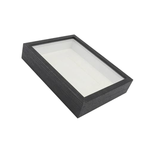 Baoblaze Rahmen, Bilderrahmen für getrocknete Blumen, Fotorahmen, tiefes Rechteck, Holz, Präsentationsbox für getrocknete Blumen für künstlerische, Schwarz Baoblaze Rahmen, Bilderrahmen für getrocknete Blumen, Fotorahmen, tiefes Rechteck, Holz, Präsentationsbox für getrocknete Blumen für künstlerische, Schwarz von Baoblaze