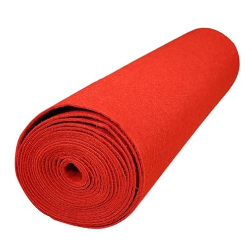 Baoblaze Roter Teppich, 1,2 Meter breit, rutschfest, tragbar, stabil, Hochzeitsteppich, roter Gangläufer für Party, Babyparty, Geburtstag, Outdoor-Dekoration, 1.2mx10m Baoblaze Roter Teppich, 1,2 Meter breit, rutschfest, tragbar, stabil, Hochzeitsteppich, roter Gangläufer für Party, Babyparty, Geburtstag, Outdoor-Dekoration, 1.2mx10m von Baoblaze