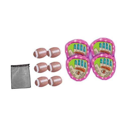 Baoblaze Selbstklebendes Wurf- und Fangspiel-Set, Camping-Party-Geschenk für Kinder, Outdoor-Spiele, Softball-Set für Kinder, für Jungen, Rasenkinder, Lila mit Rugby Baoblaze Selbstklebendes Wurf- und Fangspiel-Set, Camping-Party-Geschenk für Kinder, Outdoor-Spiele, Softball-Set für Kinder, für Jungen, Rasenkinder, Lila mit Rugby von Baoblaze