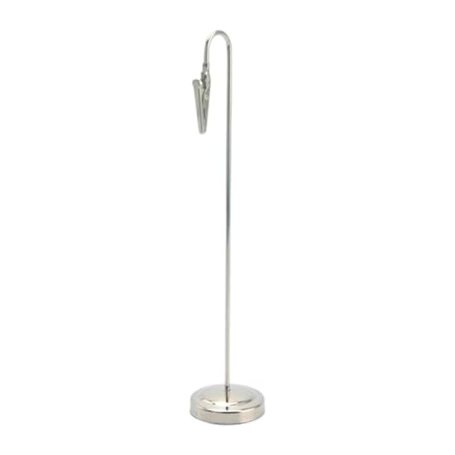 Baoblaze Tischnummernhalter, Tischkarten-Namensständer, tragbare Metallhalterung, Platzkartenhalter, Bildclips für Fotos für Partyhochzeiten, Silber Baoblaze Tischnummernhalter, Tischkarten-Namensständer, tragbare Metallhalterung, Platzkartenhalter, Bildclips für Fotos für Partyhochzeiten, Silber von Baoblaze