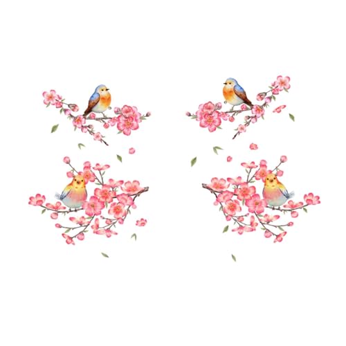 Baoblaze Wandaufkleber „Vogel auf AST“, Wanddekoration zum Selbermachen, Mehrzweck, Kunstwandbild, Wandtattoo für Wohnung, TV-Hintergrund, Toilette, Style B Baoblaze Wandaufkleber „Vogel auf AST“, Wanddekoration zum Selbermachen, Mehrzweck, Kunstwandbild, Wandtattoo für Wohnung, TV-Hintergrund, Toilette, Style B von Baoblaze