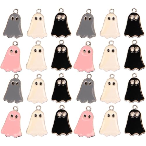 50 Stück Halloween-Charms, Geister-anhänger, Totenkopf-Charms, Halloween-emaille-Charms, Bulk Für Schmuckherstellung, DIY-Halskette, Armband, Ohrringzubehör 50 Stück Halloween-Charms, Geister-anhänger, Totenkopf-Charms, Halloween-emaille-Charms, Bulk Für Schmuckherstellung, DIY-Halskette, Armband, Ohrringzubehör von Baokuan