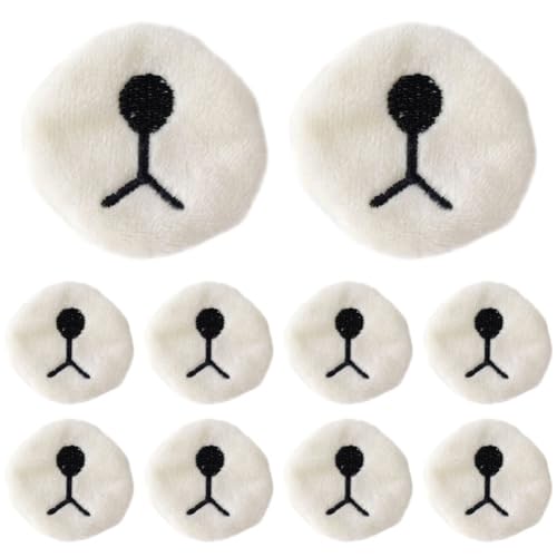 Baokuan 10 Teile/Satz Bär Nase Handgemachte Spielzeug Cartoon Plüsch Bär Nase Puppe Handwerk Nase Für Kuscheltiere Teddybär Nase Spielzeug Zubehör DIY Nähen Versorgung Baokuan 10 Teile/Satz Bär Nase Handgemachte Spielzeug Cartoon Plüsch Bär Nase Puppe Handwerk Nase Für Kuscheltiere Teddybär Nase Spielzeug Zubehör DIY Nähen Versorgung von Baokuan
