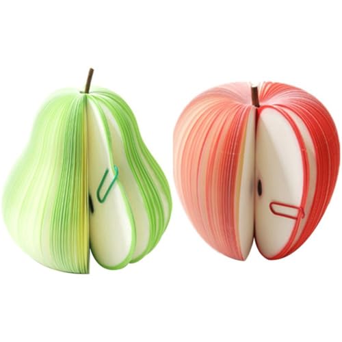 Baokuan 2 Teile/Satz 3D Memo Notizblöcke Papier Birne Apfelform Notizblöcke Obstform Sammelalbum Neuheit Büro Notizblock Zubehör Baokuan 2 Teile/Satz 3D Memo Notizblöcke Papier Birne Apfelform Notizblöcke Obstform Sammelalbum Neuheit Büro Notizblock Zubehör von Baokuan