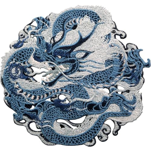 Baokuan Großer Stickerei-Drachen-Patch, Stoff-Patch, Bestickter Applikations-Patch, Chinesischer Drache, Zum Aufnähen Oder Aufbügeln Für DIY-Chinese-Drachen-kostüme Baokuan Großer Stickerei-Drachen-Patch, Stoff-Patch, Bestickter Applikations-Patch, Chinesischer Drache, Zum Aufnähen Oder Aufbügeln Für DIY-Chinese-Drachen-kostüme von Baokuan