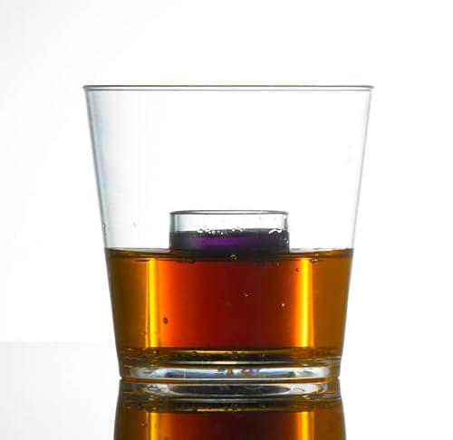 BARCRAFTERS Bomb-Shot Becher VPE 6 Stück | U-Boot | Flying Hirsch | glasklar | Event | Schnapsglas von BARCRAFTERS