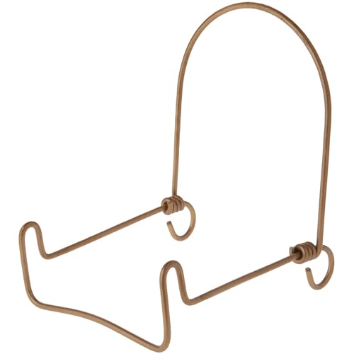 Bard's Verstellbare goldfarbene Draht-Staffelei, 17,8 x 15,2 x 17,8 cm (H x B x T), 10 Stück von Bard's