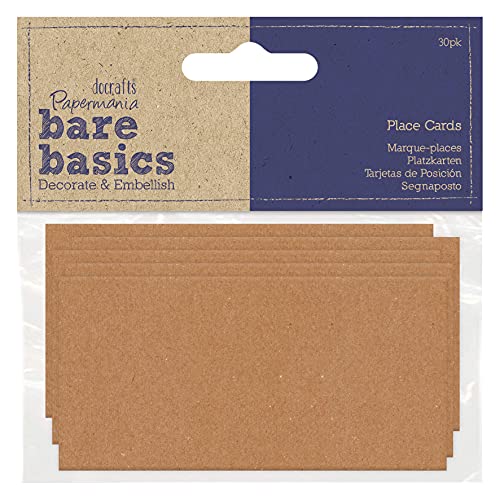 Bare Basics PMA 174370 Tischkarten, braun Bare Basics PMA 174370 Tischkarten, braun von Bare Basics